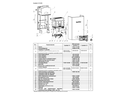 Газовая колонка BaltGaz Comfort 11