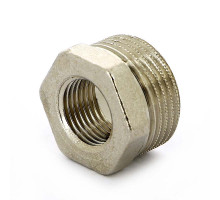 Футорка НВ никелированная UNI-FITT 1/2"x1"