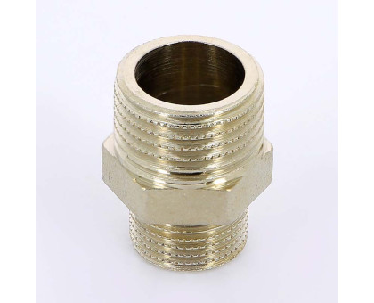 Ниппель Н никелированный UNI-FITT 1/2"x3/8"